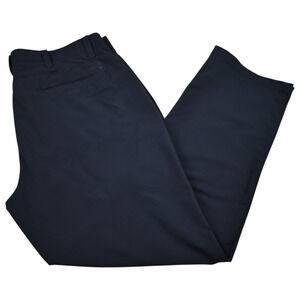 Under Armour Pants Men's 42 (fit 40 Waist) Black Straight Leg Stretch Golf Nylon